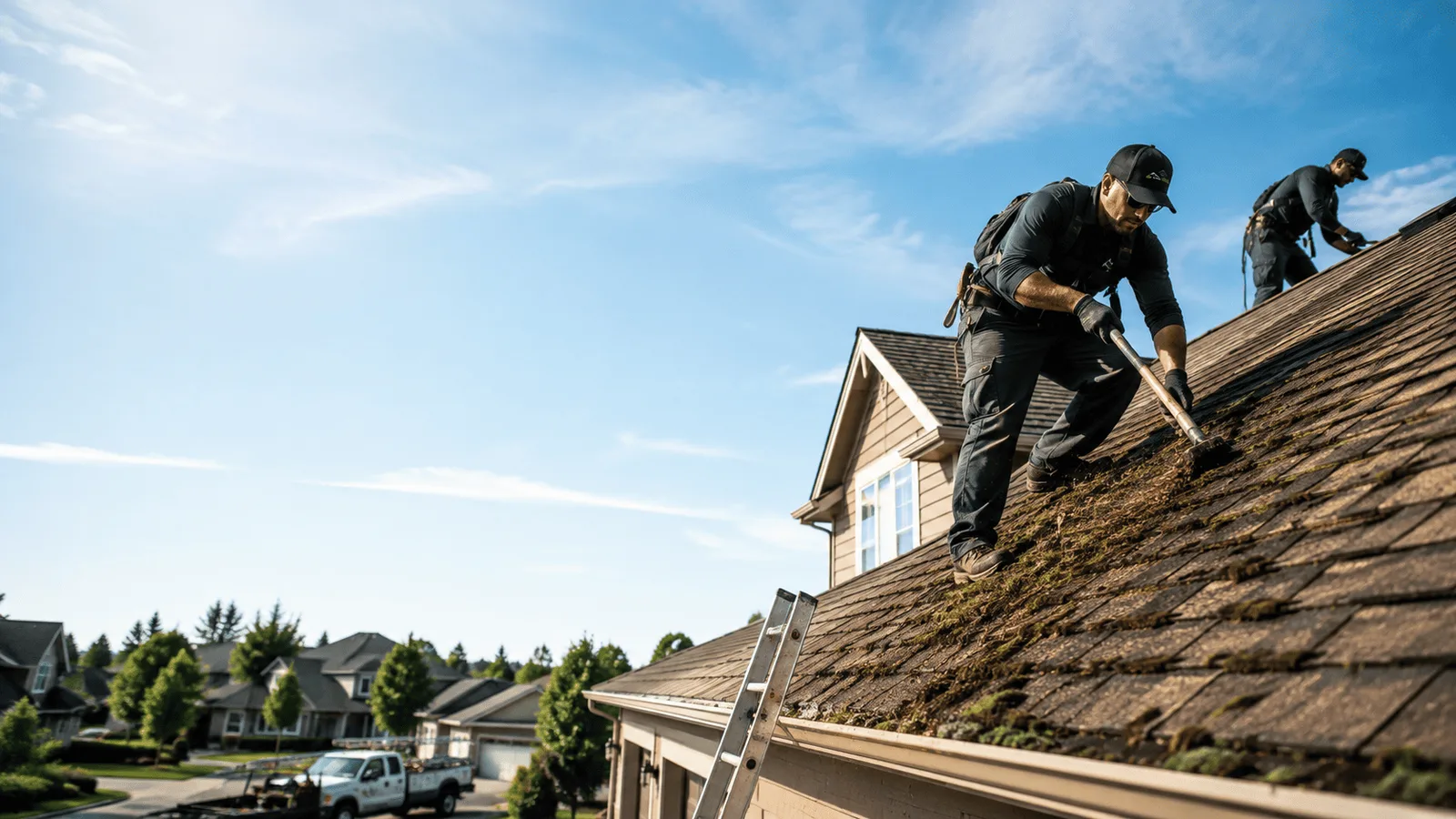Roof Moss Removal in Dayville, CT near me